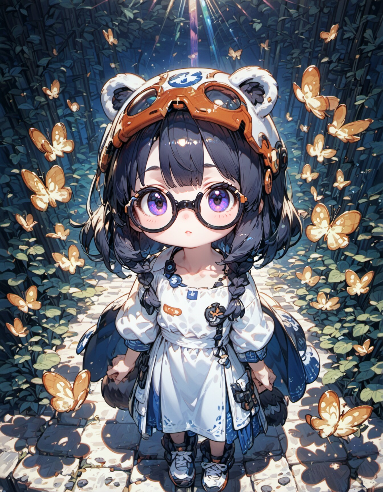 orange butterflies | の人気AIイラスト・グラビア