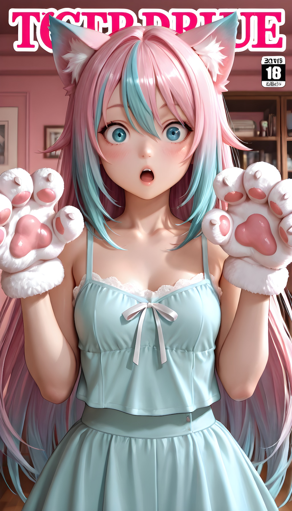 【表紙(*´ω`*)】週刊　ねこみみ