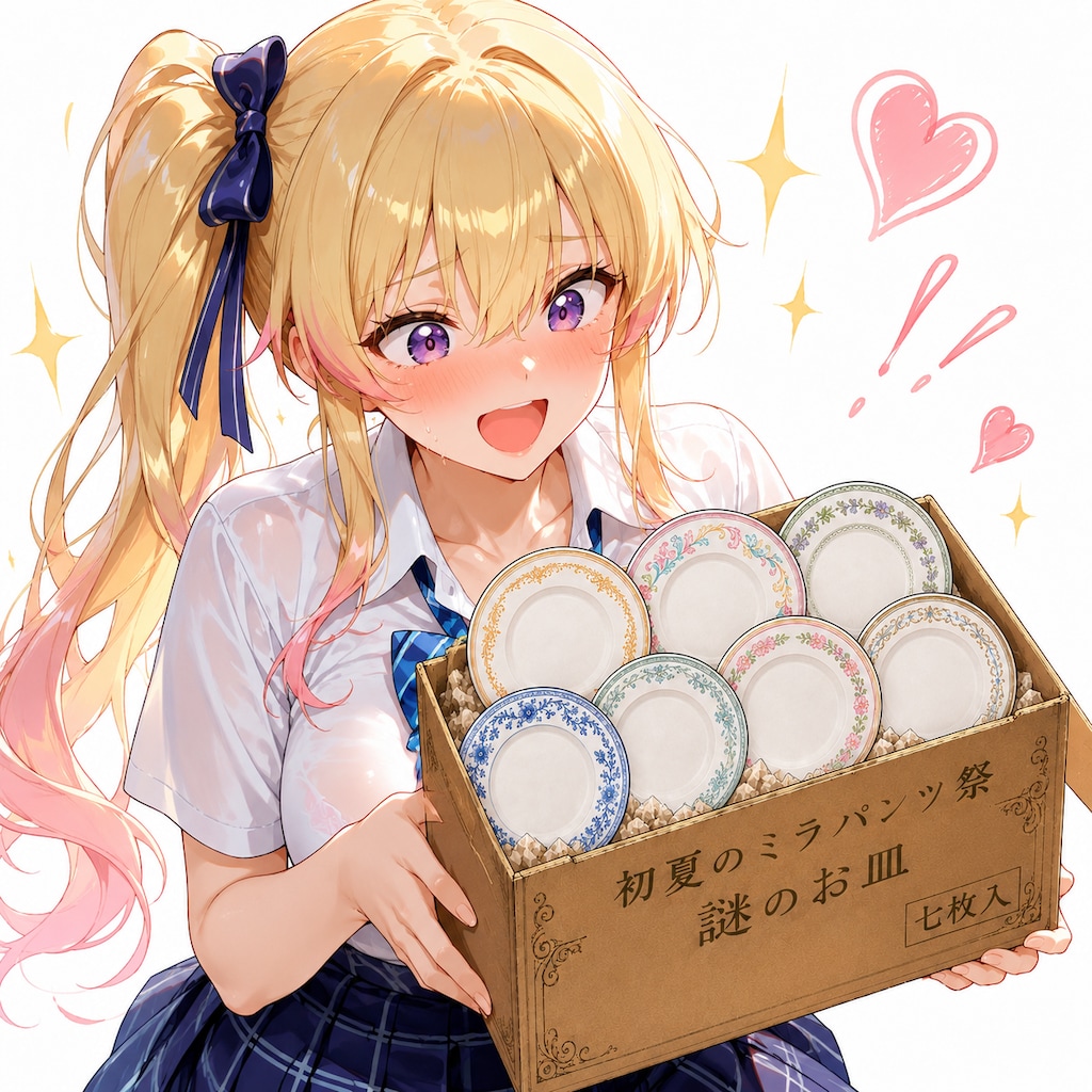 謎のお皿（7枚）が届きました！