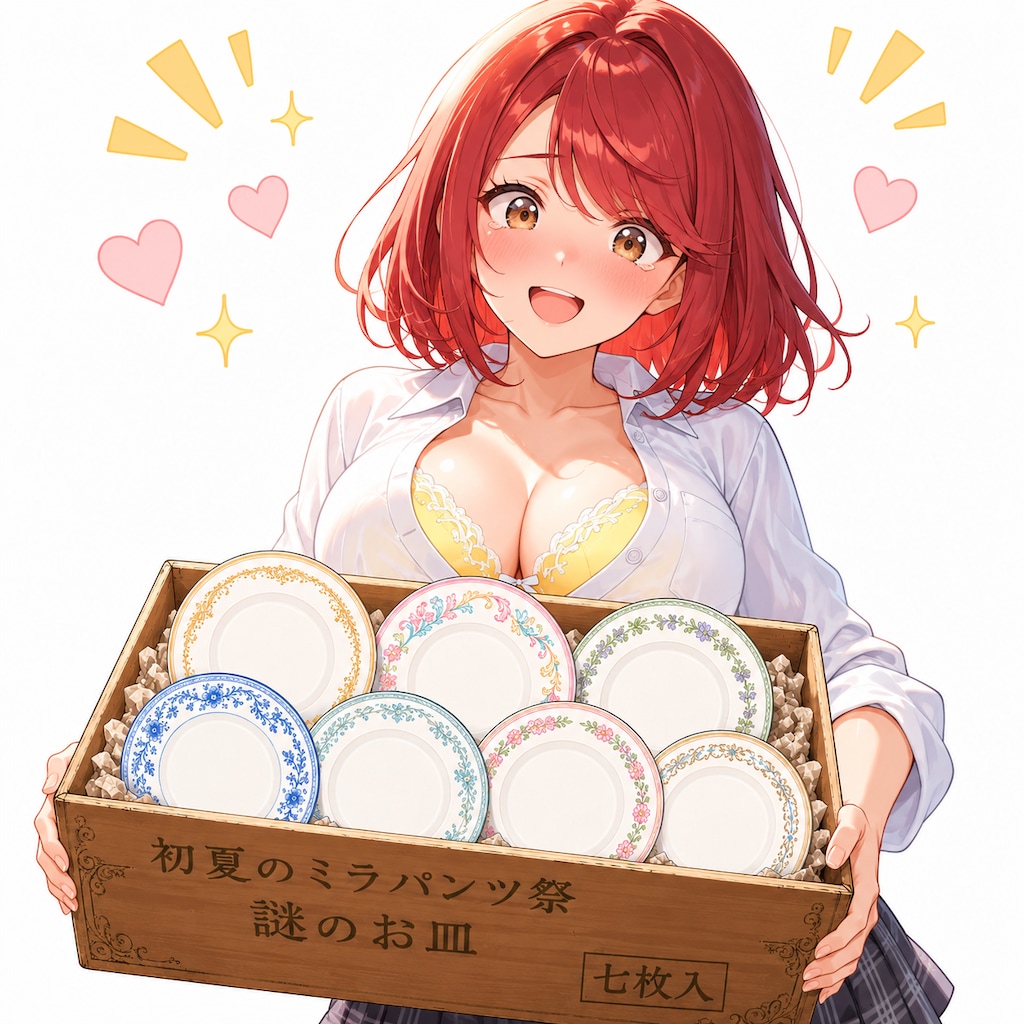 謎のお皿（7枚）が届きました！