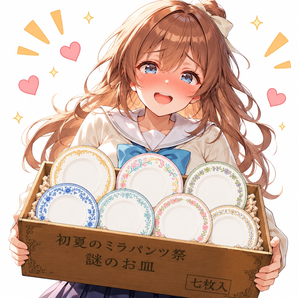 謎のお皿（7枚）が届きました！
