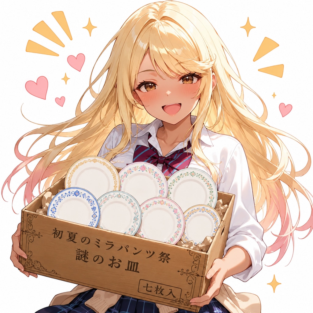 謎のお皿（7枚）が届きました！