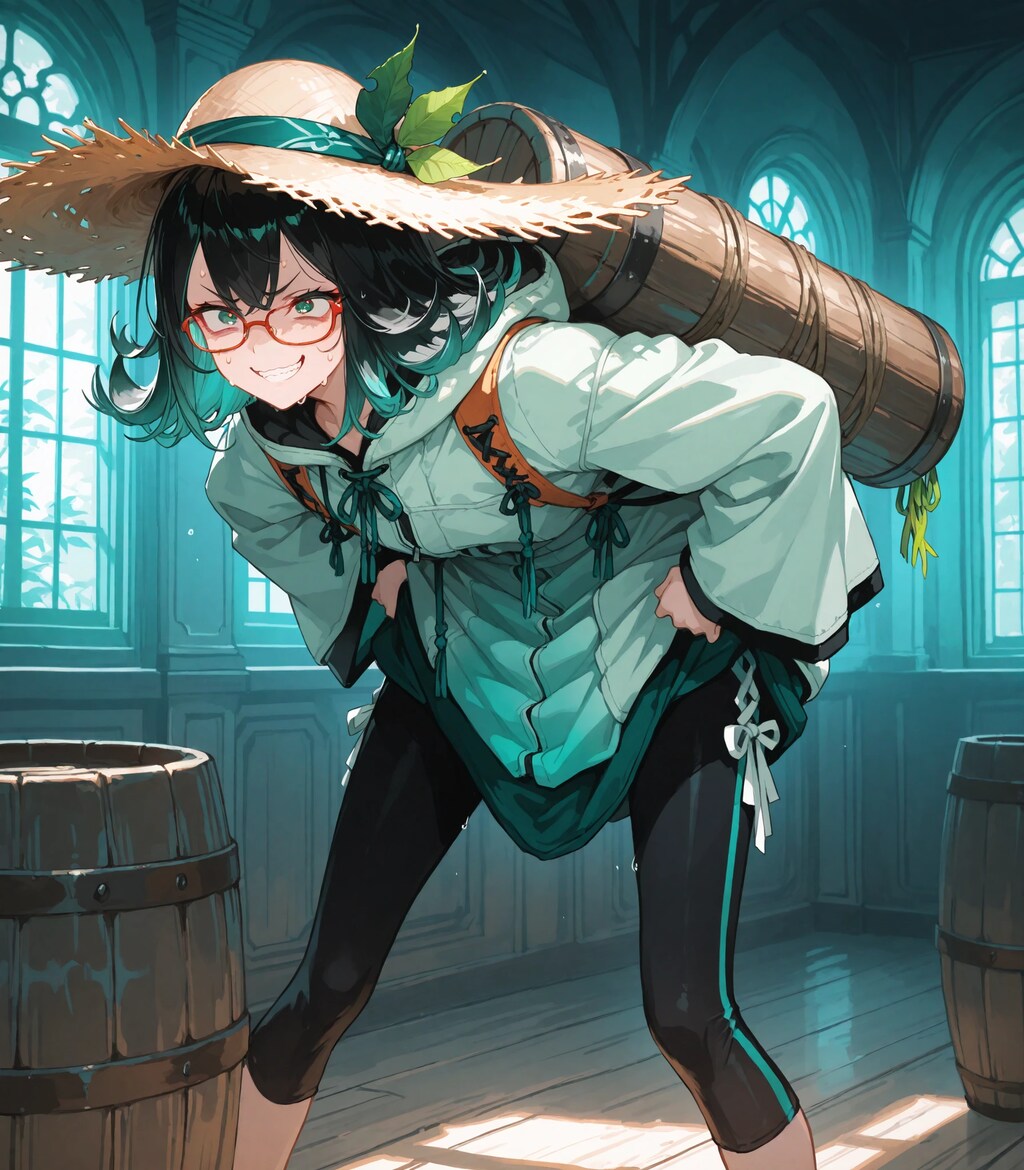 [がぞうどうぞ]んメ、メイヘムちゃ…樽酒もってきたったぜぇえええ