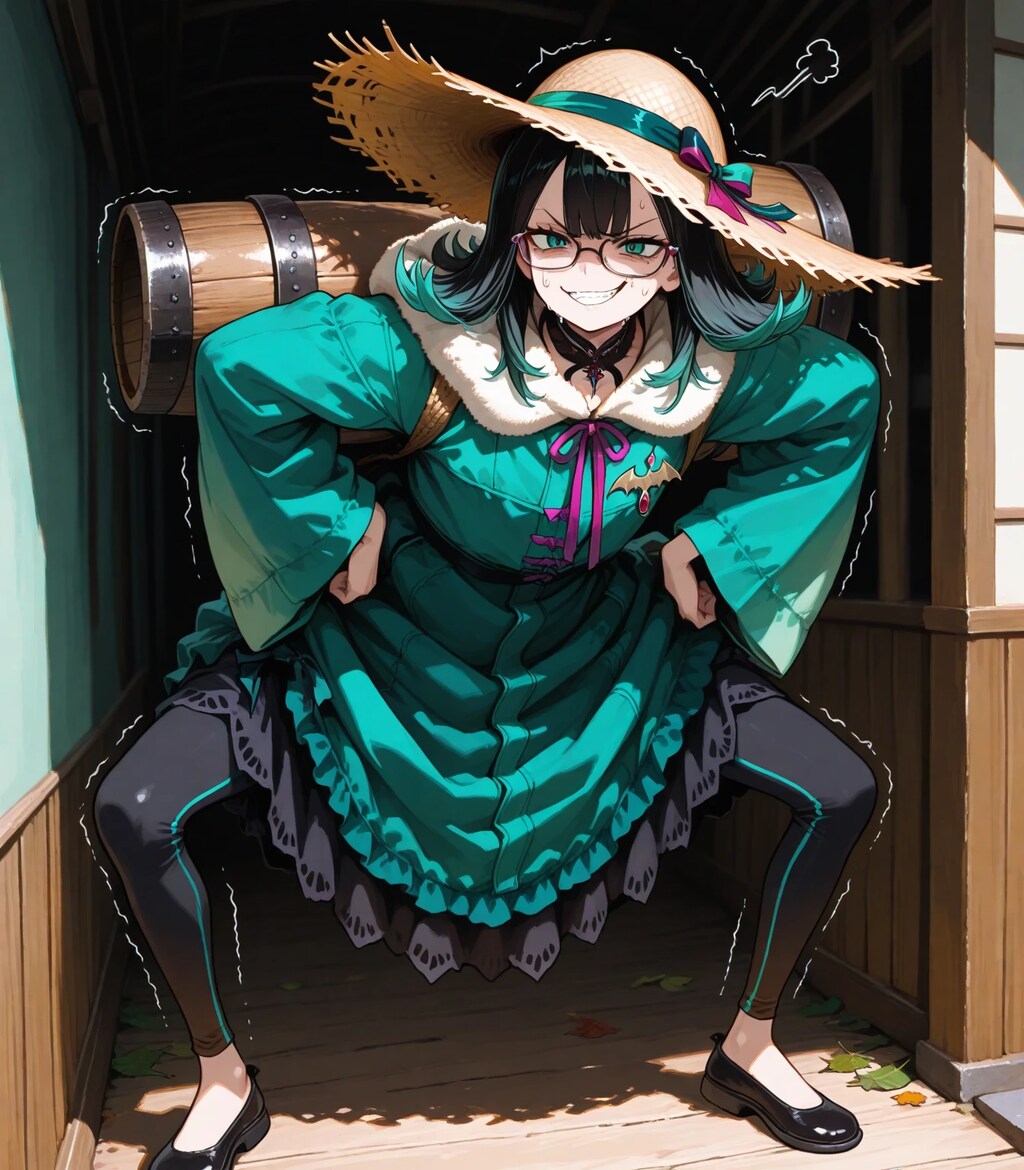 [がぞうどうぞ]んメ、メイヘムちゃ…樽酒もってきたったぜぇえええ