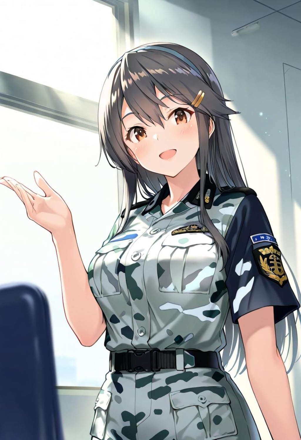 艦これ榛名　迷彩服イメージ