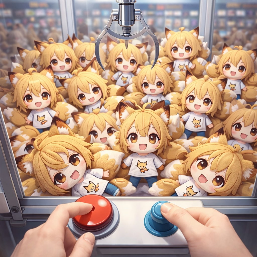 3/3　クレーンゲームの日 | の人気AIイラスト・グラビア