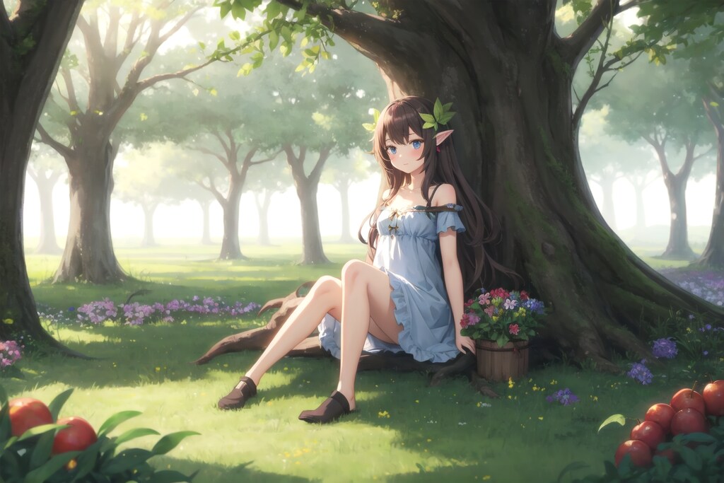 ビッグフットとドリアード