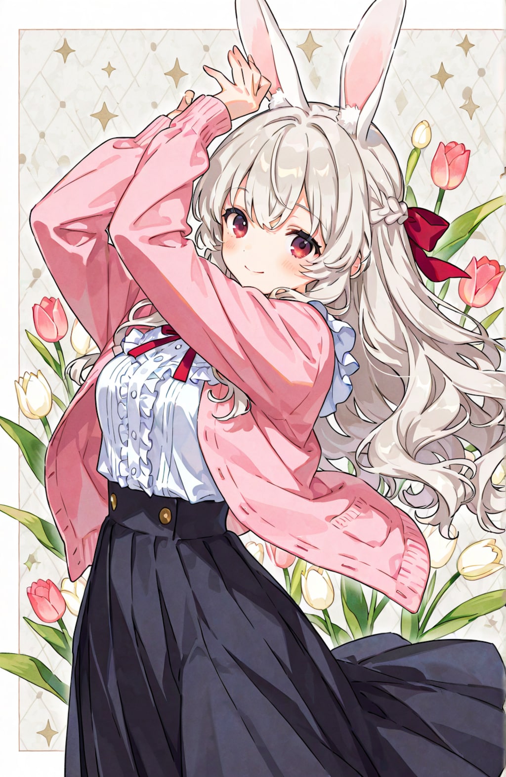 チューリップと春の予感 (兄魔人もあるよ)