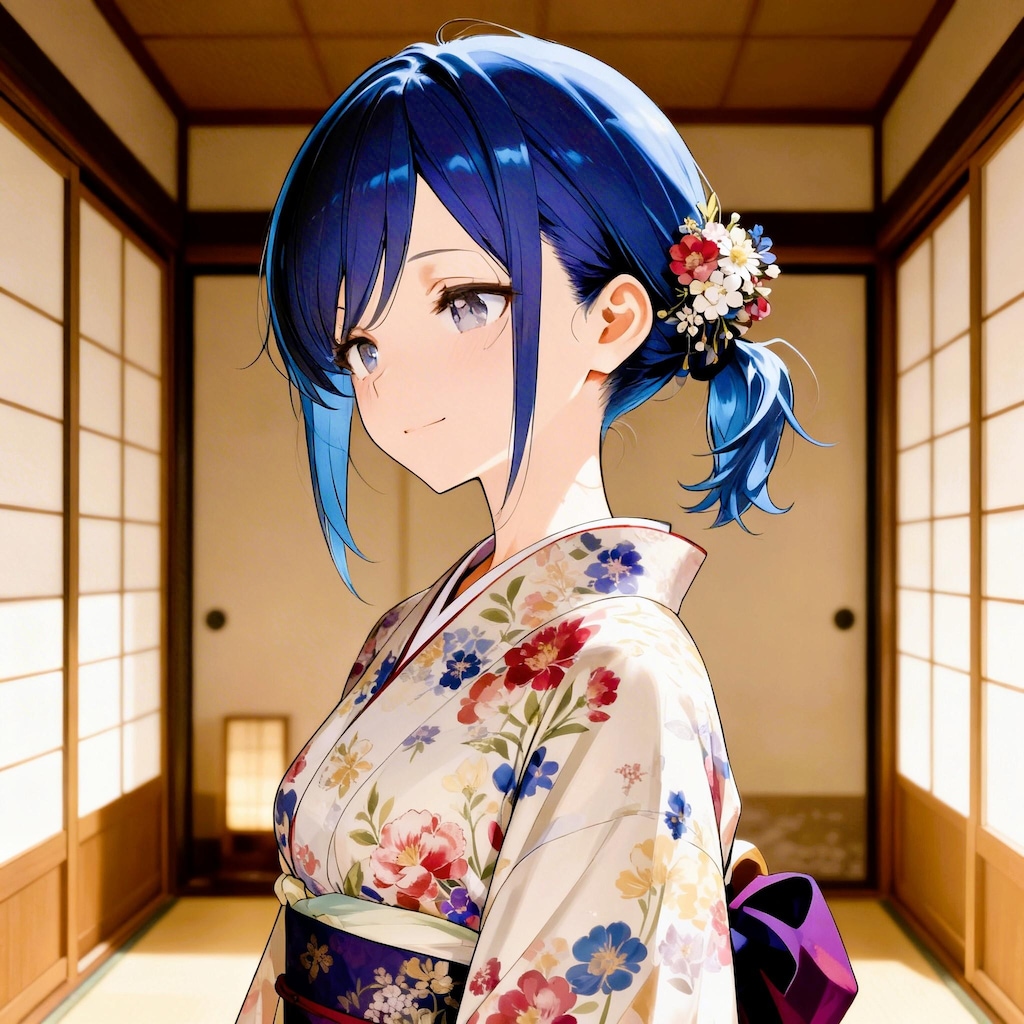 春の着物の七瀬　70