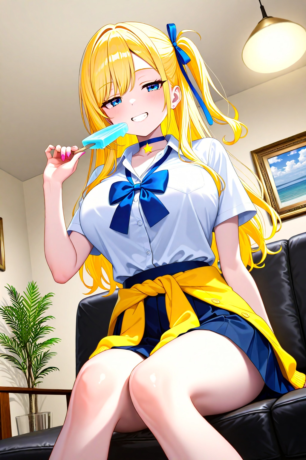 アイちゃんの真似するナミちゃん