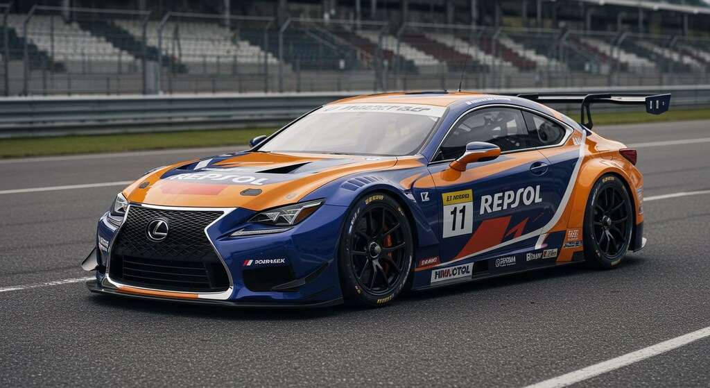 レプソルレクサスクーペレーシングカー