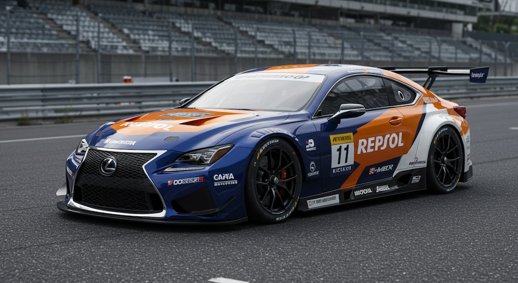 レプソルレクサスクーペレーシングカー