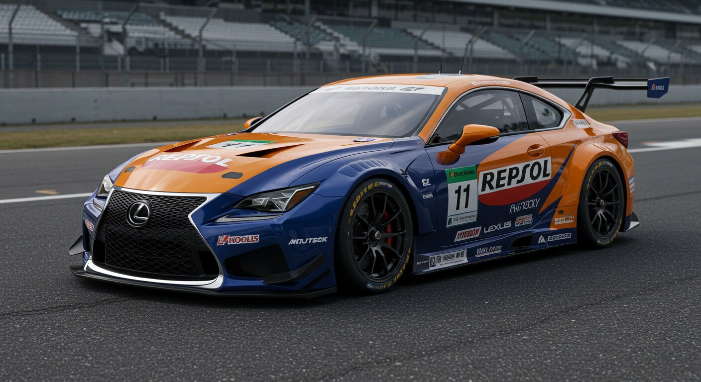 レプソルレクサスクーペレーシングカー | の人気AIイラスト・グラビア