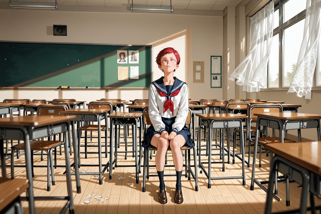 誰もいない教室