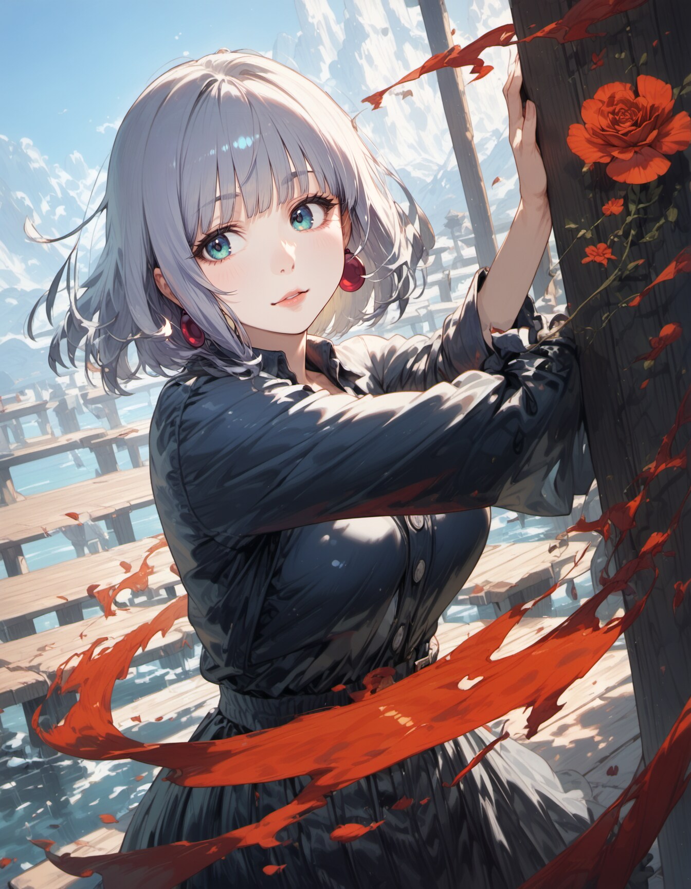 Red Ribbon Dancer | の人気AIイラスト・グラビア