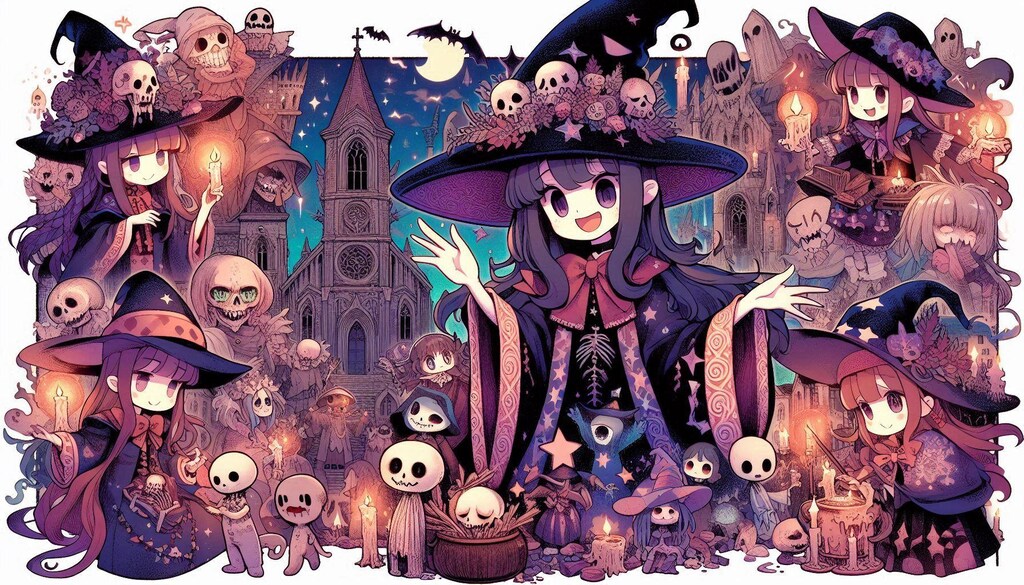 屍と仲良く戯れるネクロマンサーちゃん♪