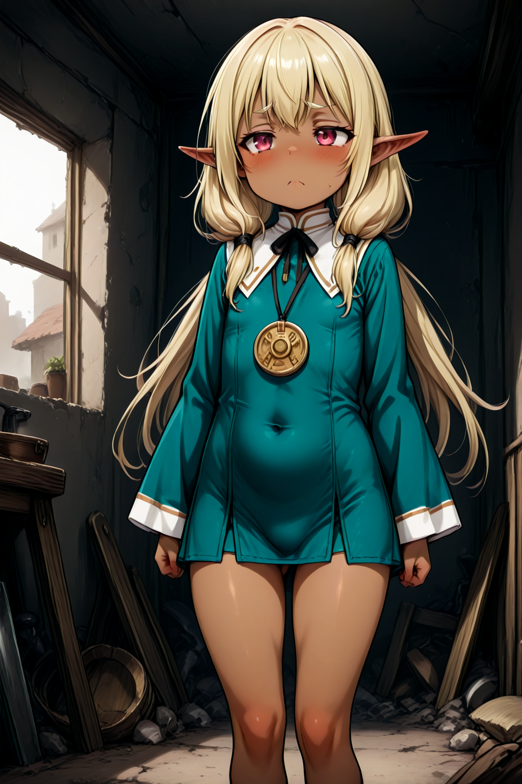 ダークエルフちゃん②