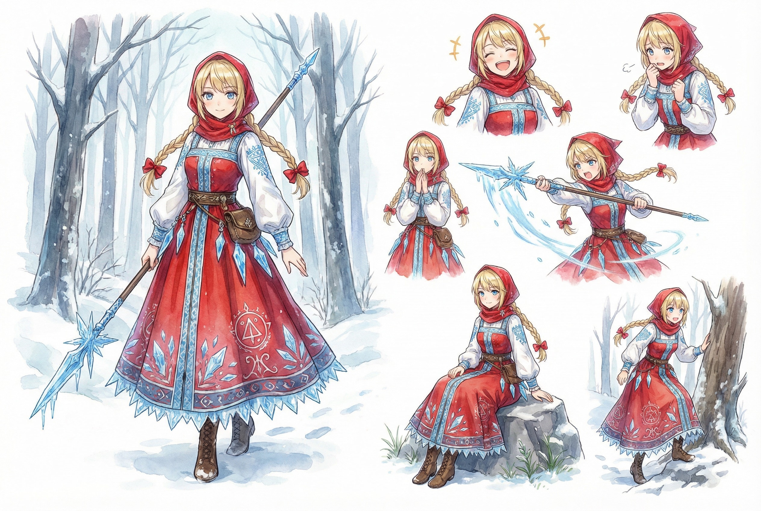 冬と死の女神モレーナ | の人気AIイラスト・グラビア