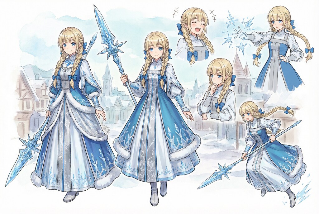 冬と死の女神モレーナ