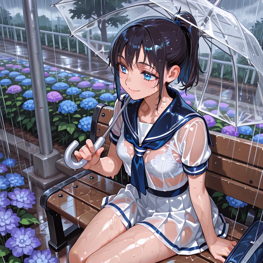 雨透け