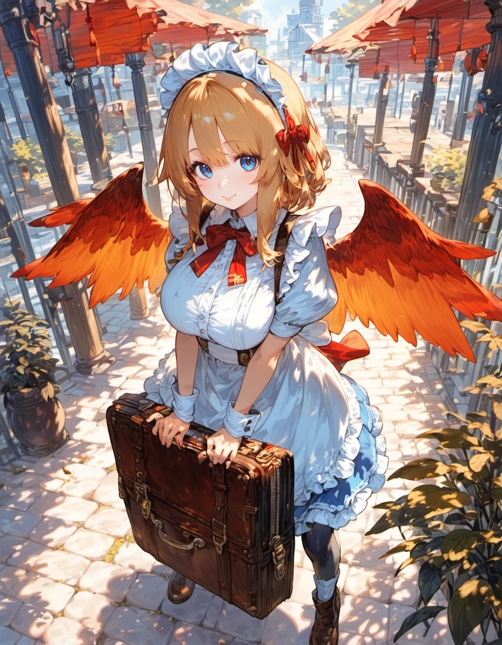 Departure of the Crimson Wings