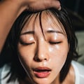 顔射待ちの近所の人妻 4枚目