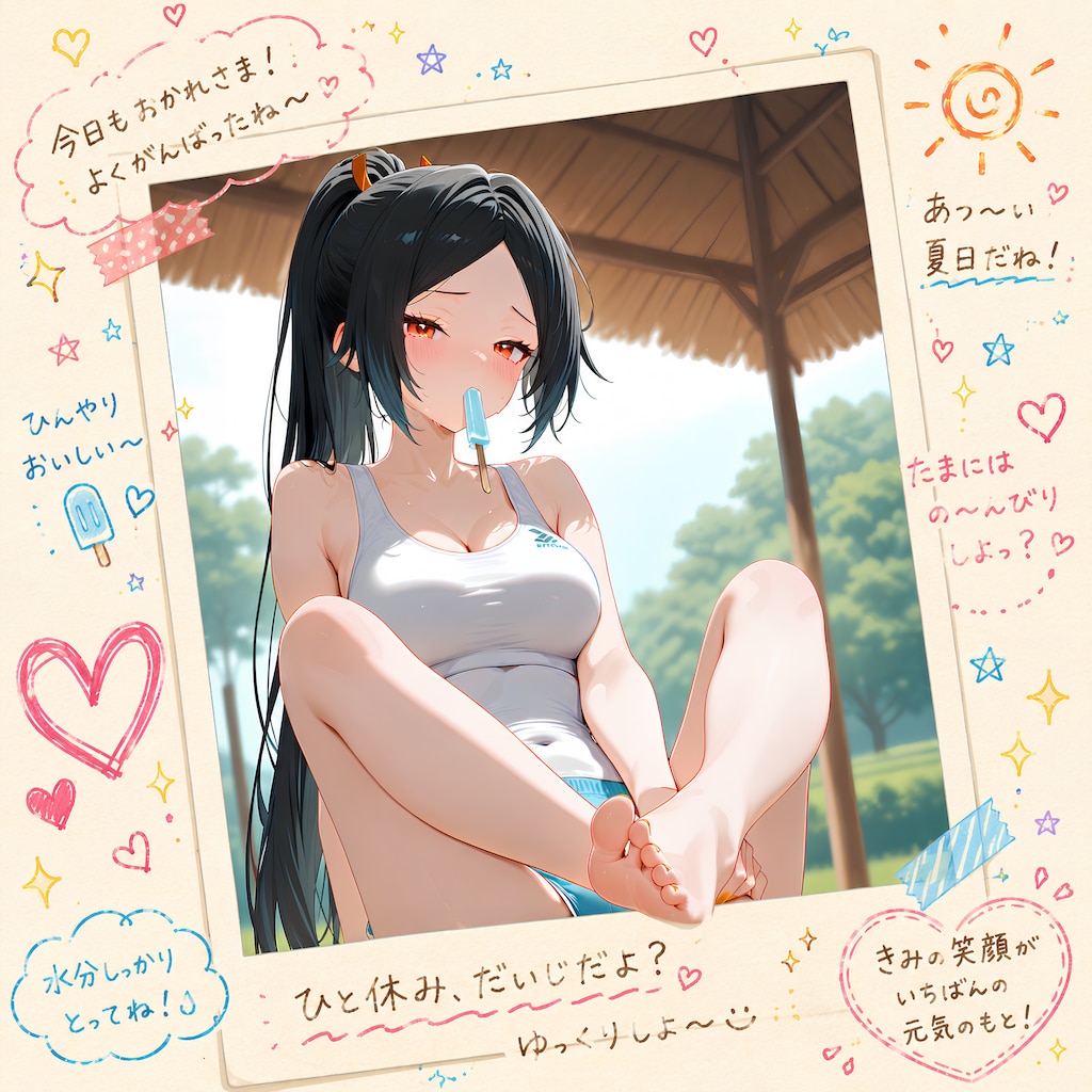 う～暑すぎるぅ～