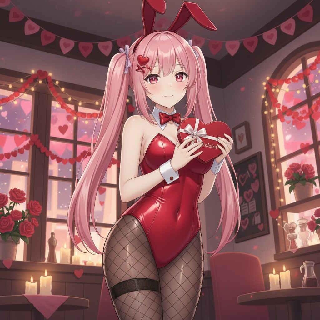 ももツイぴょん。バレンタイン