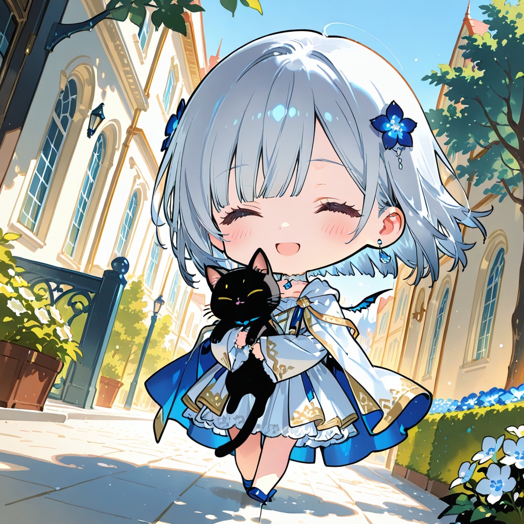 おでかけちび銀姫様