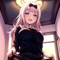 藤原千花 透け乳首・たくしあげ・スリングショット・寄せ乳 3枚目