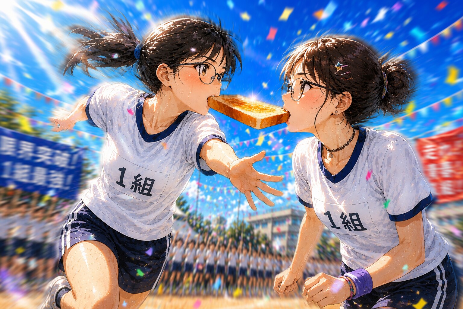 ２人１パン