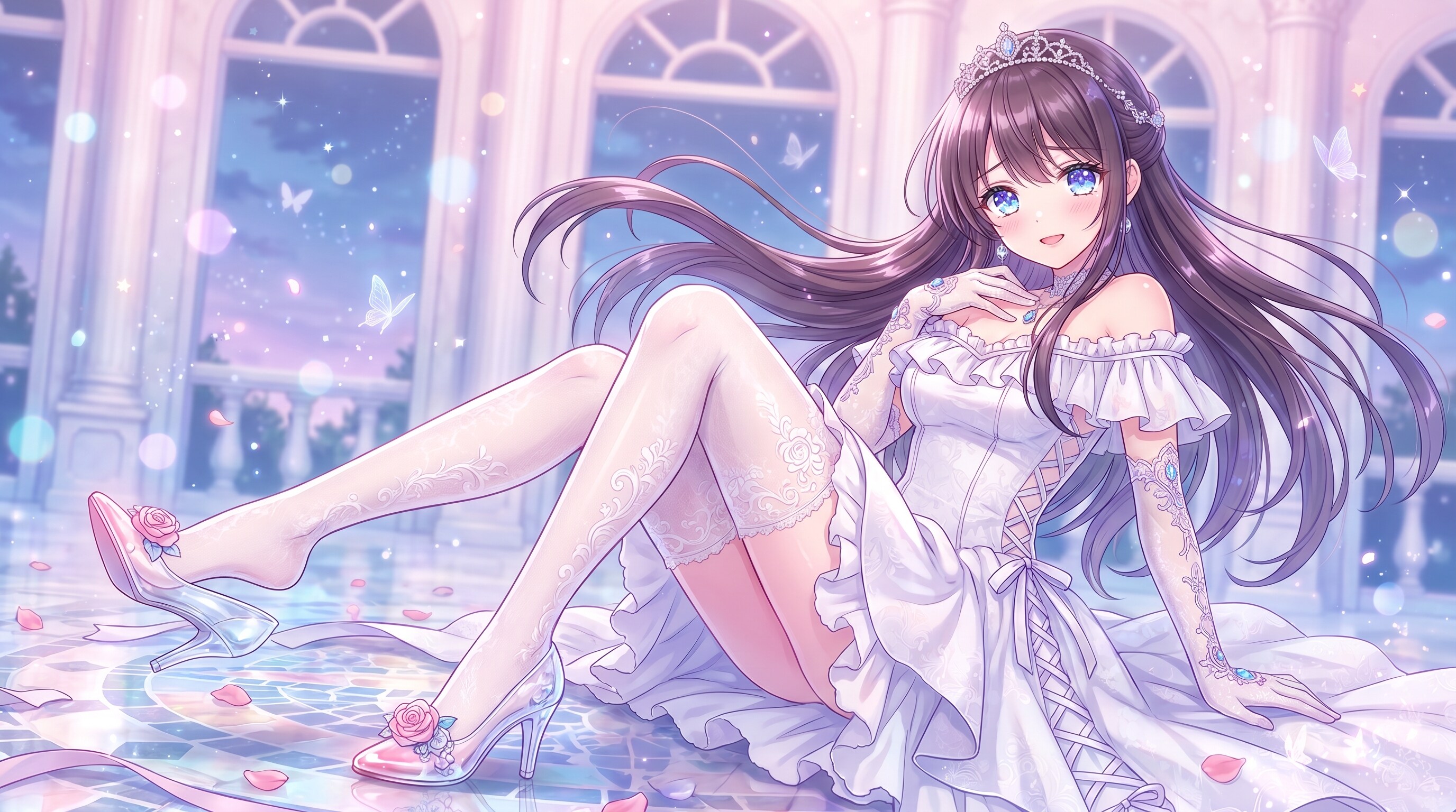 星彩の花嫁微笑