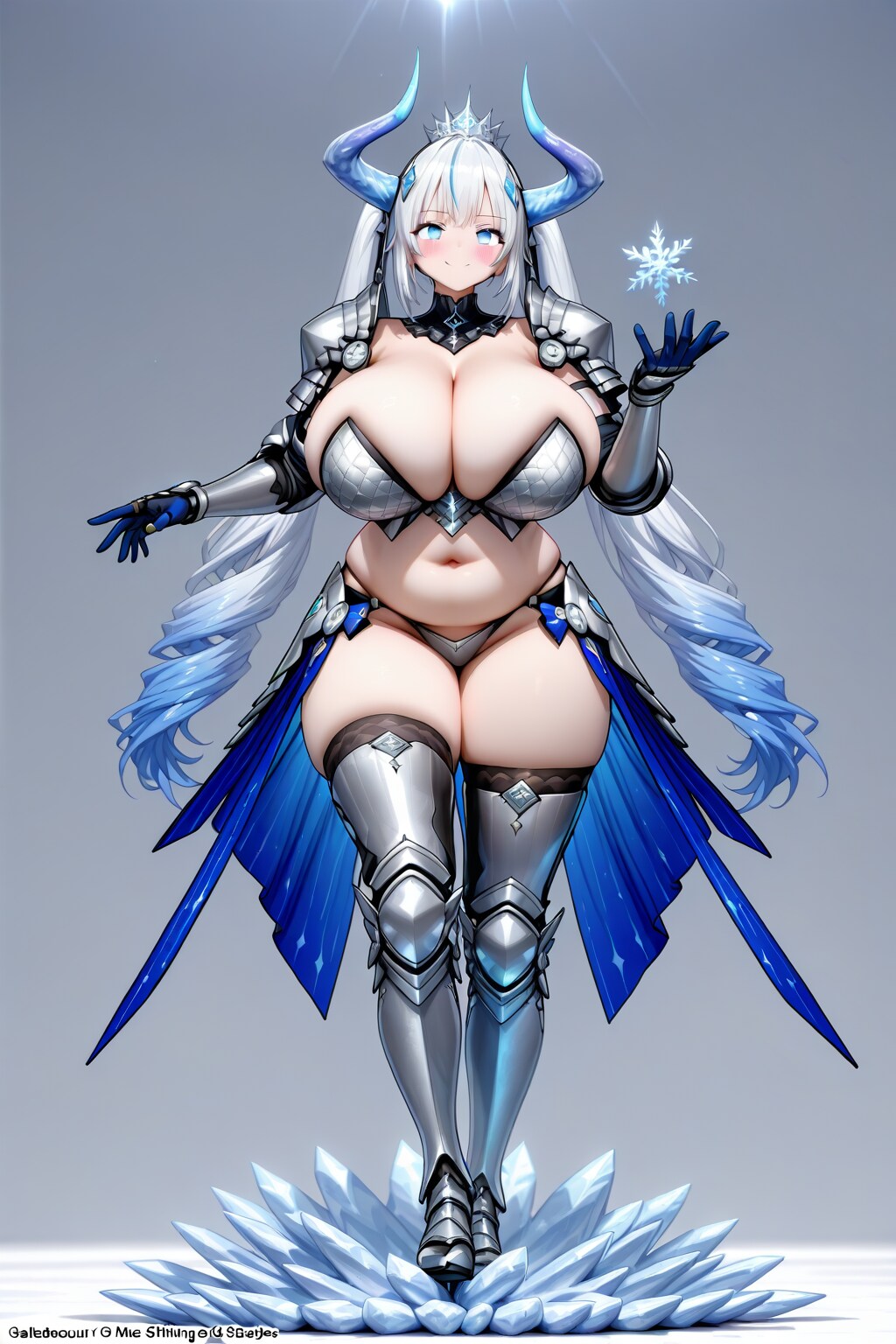 氷属性の女魔族