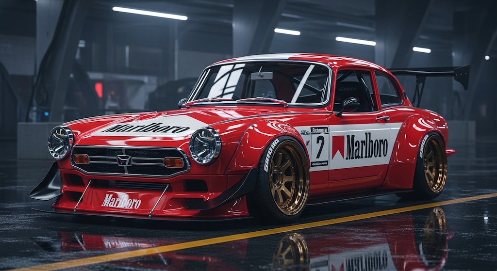 マルボロS800レーシングカー