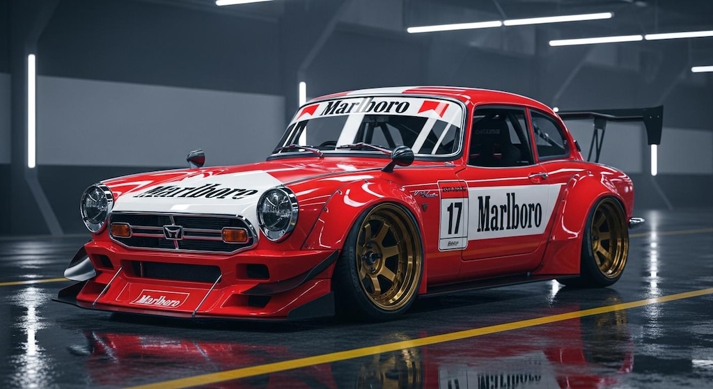 マルボロS800レーシングカー