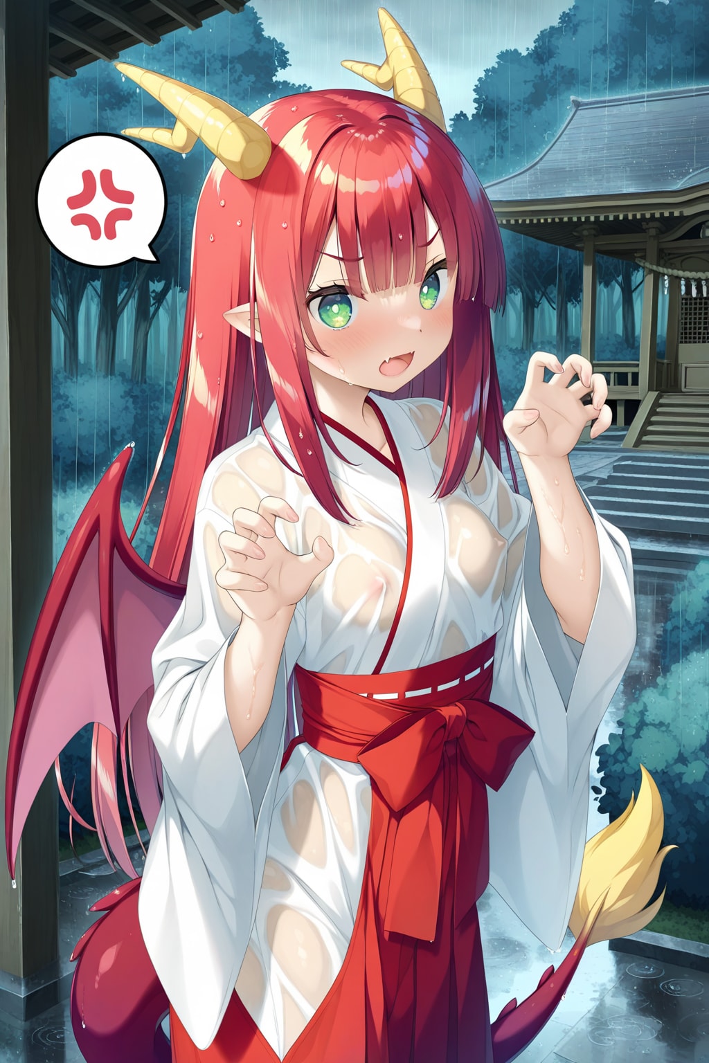 竜人さまの怒り