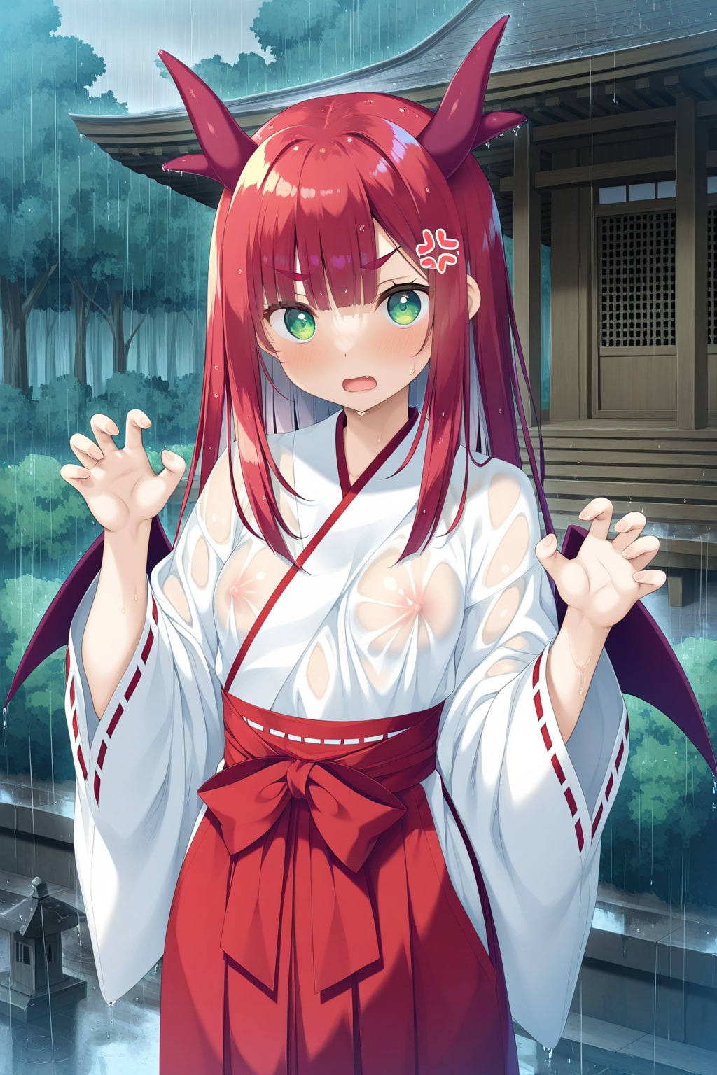 竜神さまの怒り