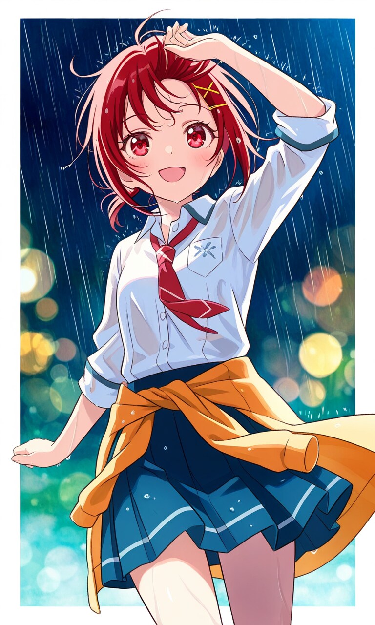 雨やで❗️日野あかね。