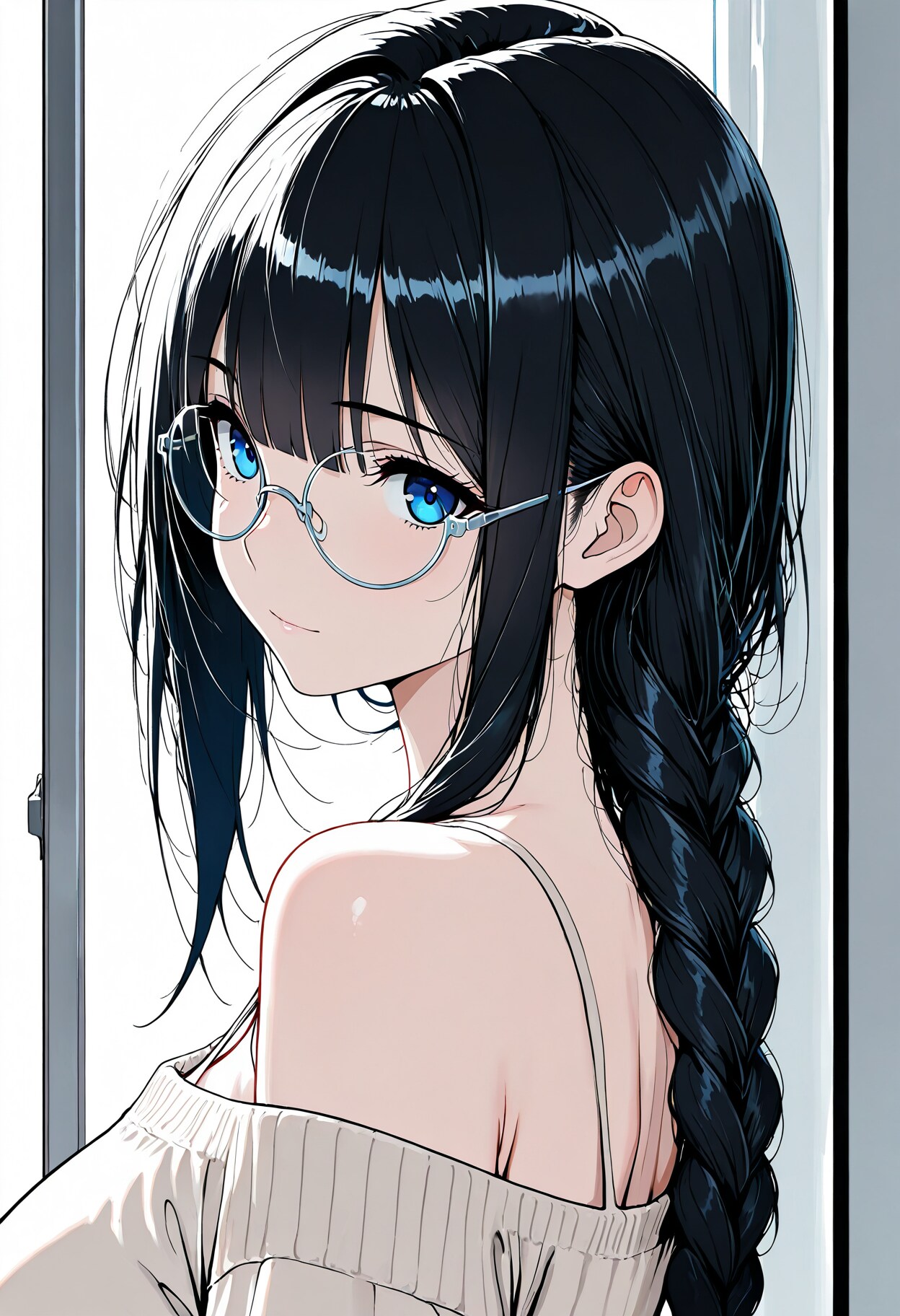 私服姿の橘しおりちゃん