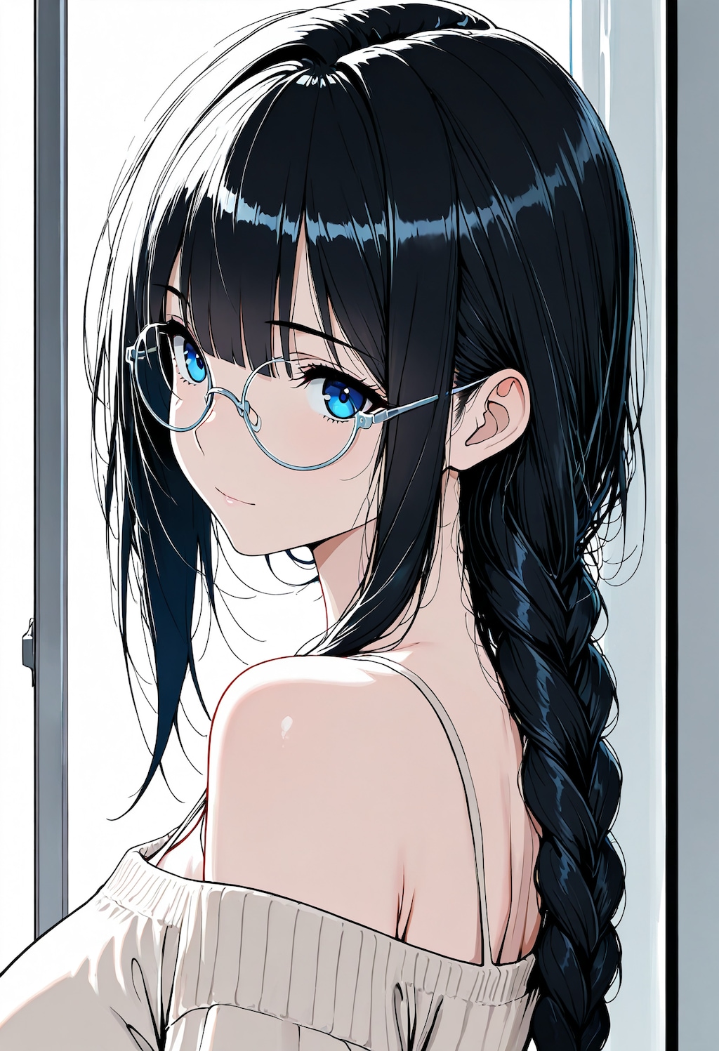 私服姿の橘しおりちゃん