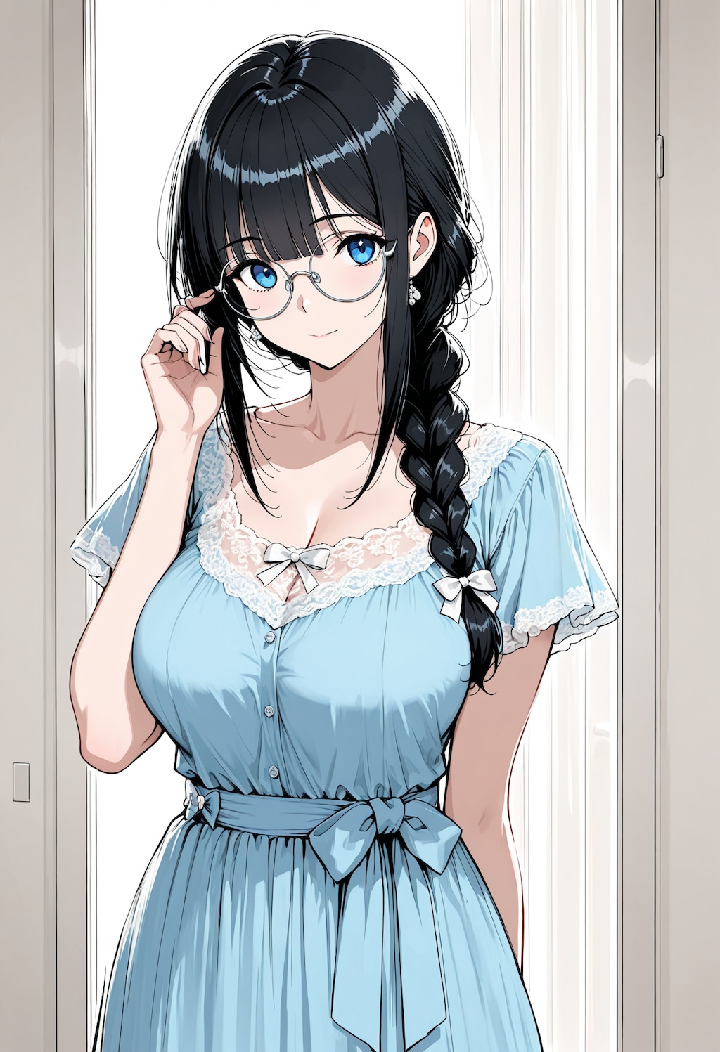 私服姿の橘しおりちゃん