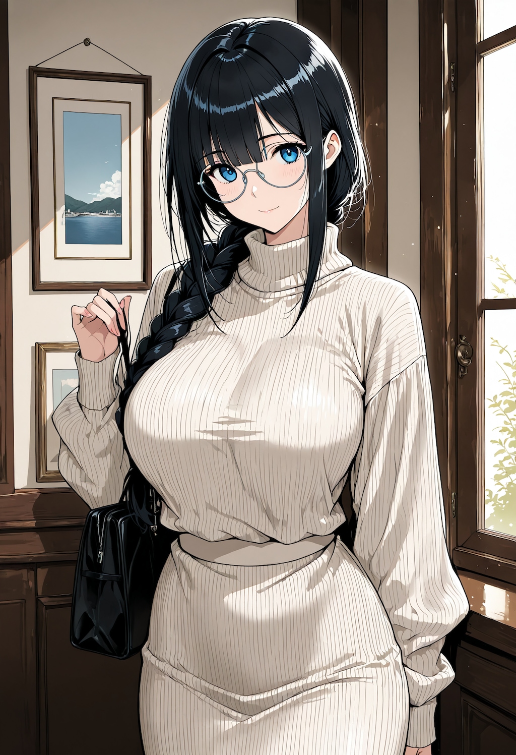 私服姿の橘しおりちゃん