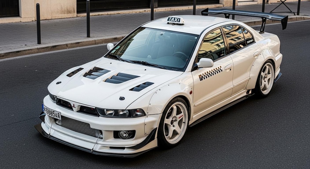 ギャランタクシーのドリ車