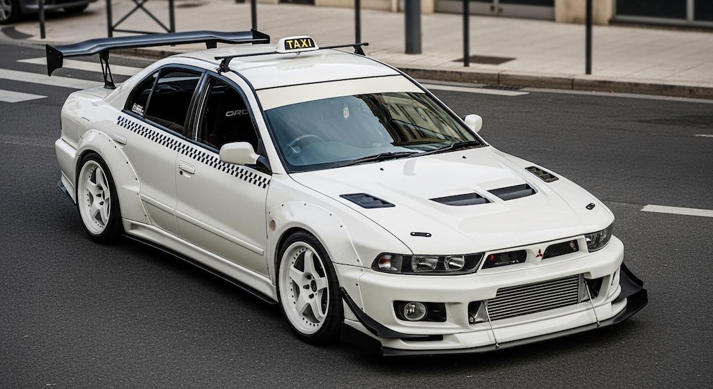 ギャランタクシーのドリ車