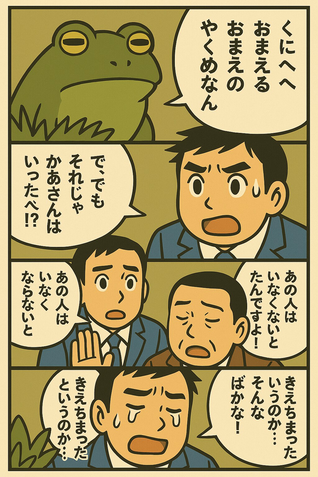 売れない漫才コンビをくにへかえそうとしたら