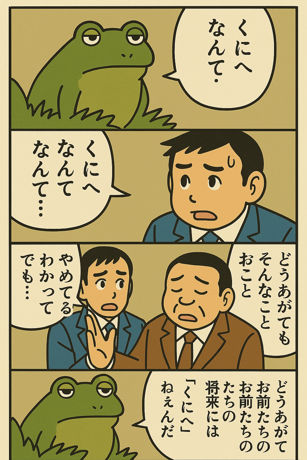 売れない漫才コンビをくにへかえそうとしたら