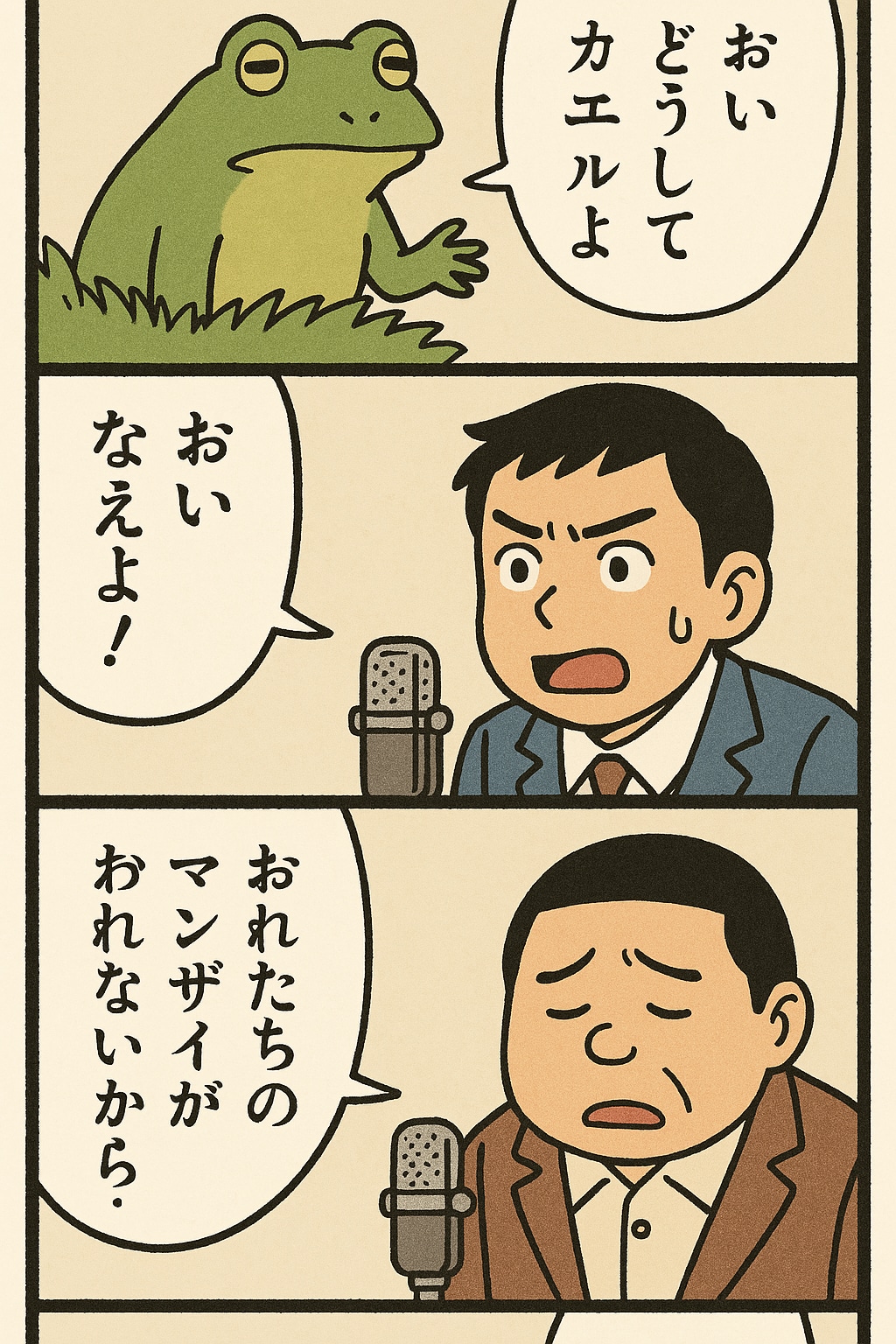 売れない漫才コンビをくにへかえそうとしたら