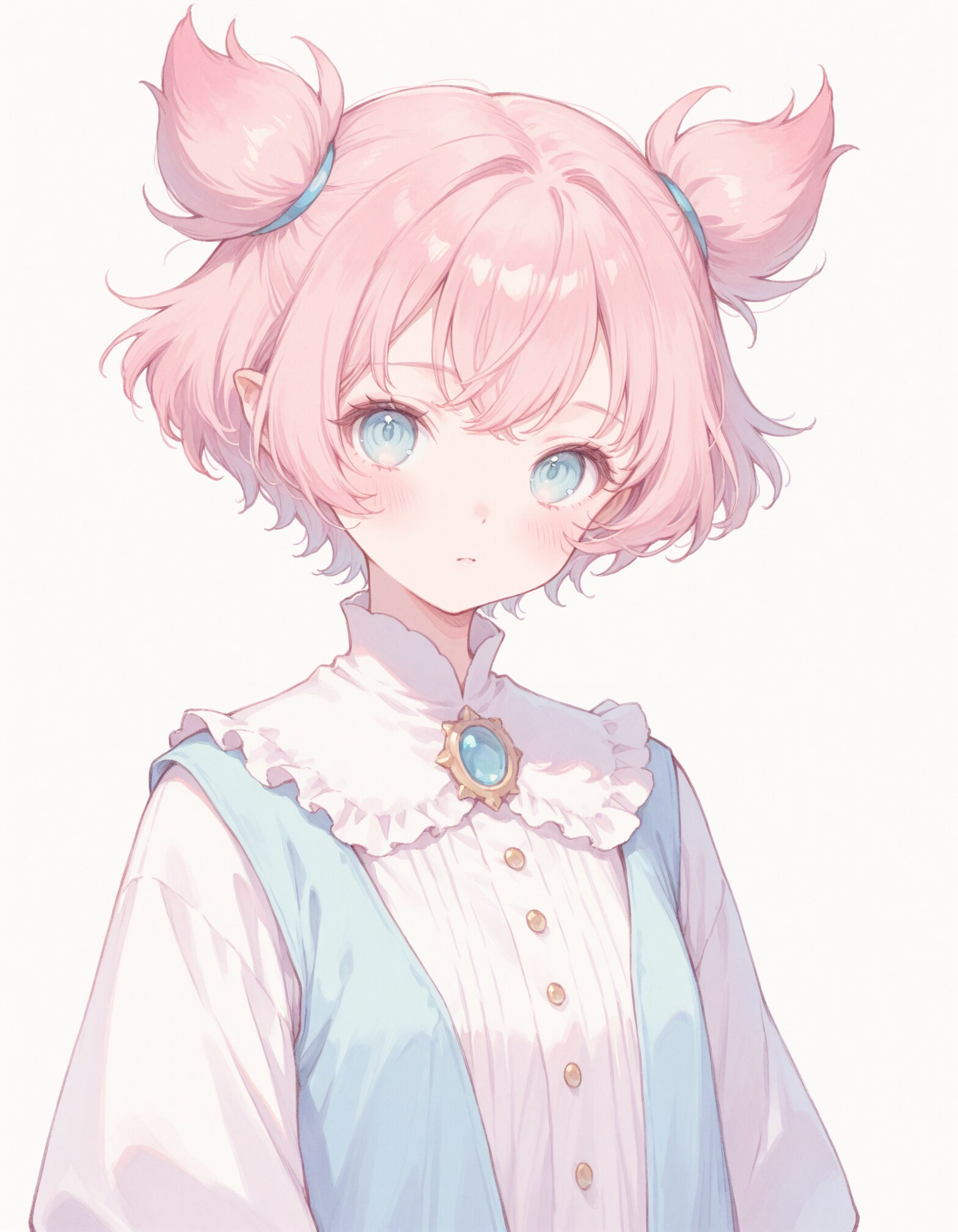 尖った髪の少女 | の人気AIイラスト・グラビア