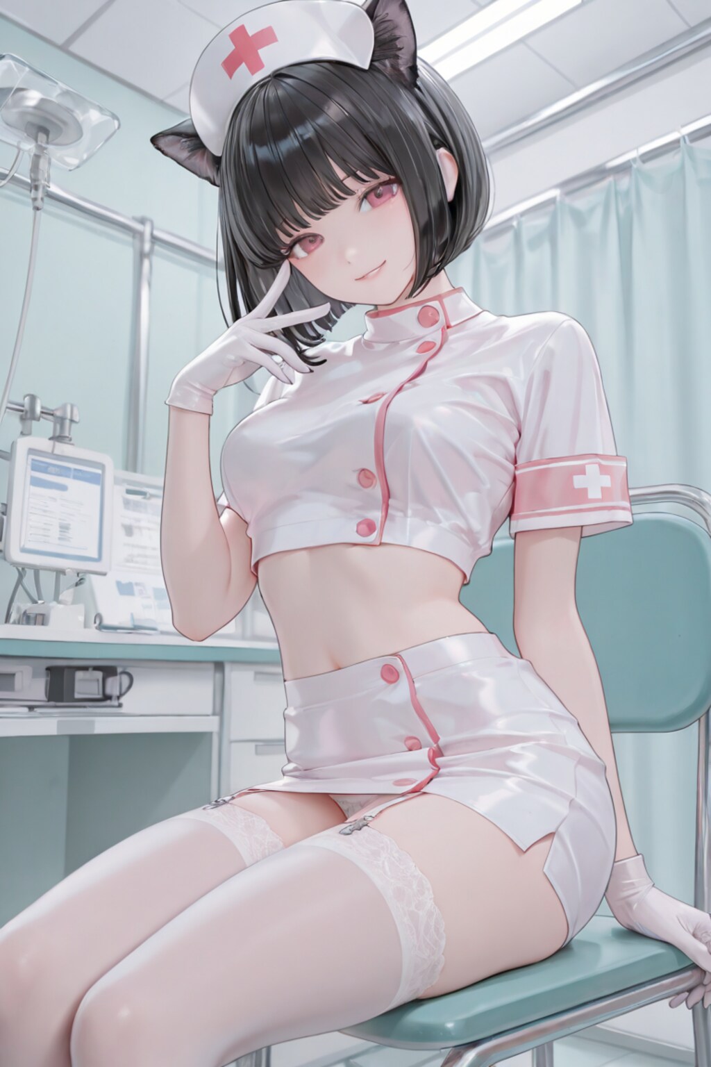 猫耳ナース