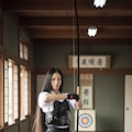弓道の女性 2枚目